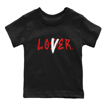 Air Jordan 6 Toro Bravo Sneaker Match Tees Loser Lover Sneaker Tees AJ6 Toro Bravo Shirt Kids Shirts Black 2