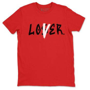 Air Jordan 6 Toro Bravo Sneaker Match Tees Loser Lover Sneaker Tees AJ6 Toro Bravo Shirt Unisex Shirts Red 2