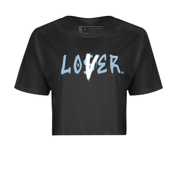 Air Jordan 7 Chambray Sneaker Match Tees Loser Lover Sneaker Tees AJ7 Chambray SNRT Sneaker Release Tees Women's Shirts Black 2
