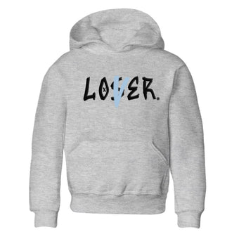 Air Jordan 7 Chambray Sneaker Match Tees Loser Lover Sneaker Tees AJ7 Chambray SNRT Sneaker Release Tees Kids Shirts Heather Grey 2