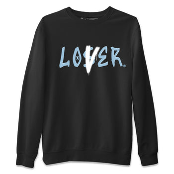 Air Jordan 7 Chambray Sneaker Match Tees Loser Lover Sneaker Tees AJ7 Chambray SNRT Sneaker Release Tees Unisex Shirts Black 2