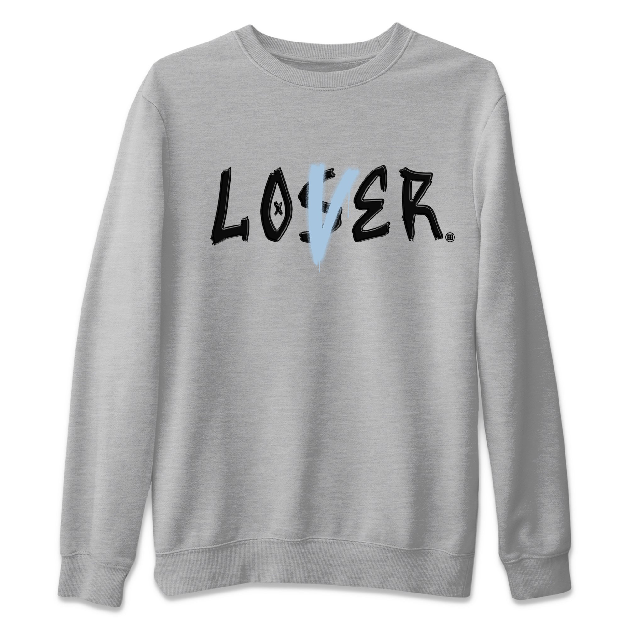 Air Jordan 7 Chambray Sneaker Match Tees Loser Lover Sneaker Tees AJ7 Chambray SNRT Sneaker Release Tees Unisex Shirts Heather Grey 2