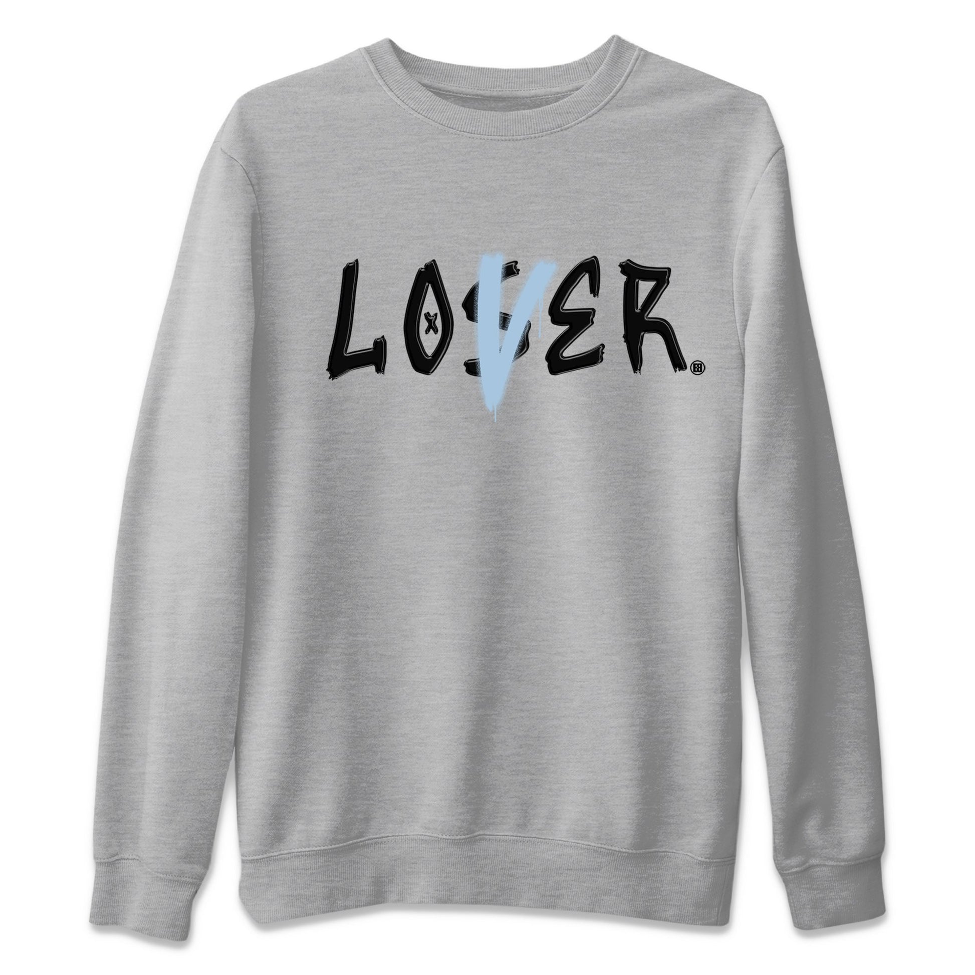 Air Jordan 7 Chambray Sneaker Match Tees Loser Lover Sneaker Tees AJ7 Chambray SNRT Sneaker Release Tees Unisex Shirts Heather Grey 2