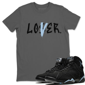 Air Jordan 7 Chambray Sneaker Match Tees Loser Lover Sneaker Tees AJ7 Chambray SNRT Sneaker Release Tees Unisex Shirts Cool Grey 1