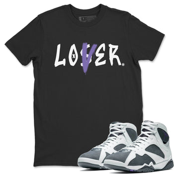 Jordan 7 Flint Sneaker Match Tees Loser Lover Sneaker Tees Jordan 7 Flint Sneaker Release Tees Unisex Shirts