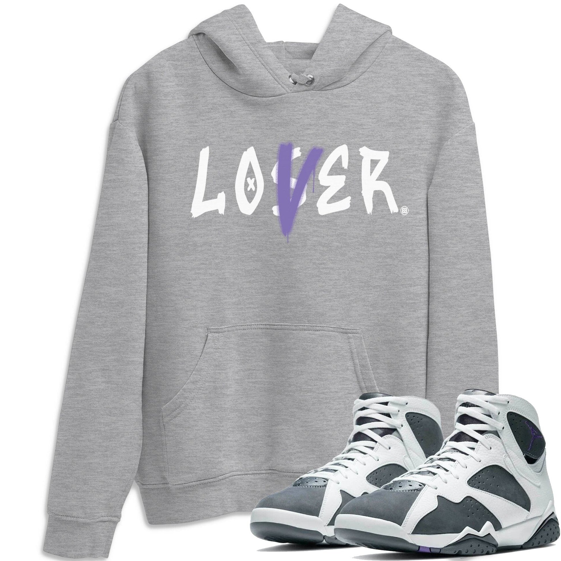 Jordan 7 Flint Sneaker Match Tees Loser Lover Sneaker Tees Jordan 7 Flint Sneaker Release Tees Unisex Shirts