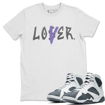 Jordan 7 Flint Sneaker Match Tees Loser Lover Sneaker Tees Jordan 7 Flint Sneaker Release Tees Unisex Shirts