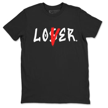 Air Jordan 7 Retro White Infrared shirt to match jordans Loser Lover sneaker tees Air Jordan 7 White Infrared SNRT Sneaker Release Tees Unisex Black 2 T-Shirt