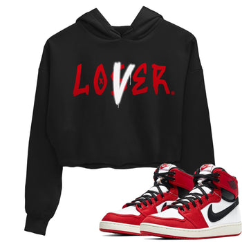 Jordan 1 Chicago Sneaker Match Tees Loser Lover Sneaker Tees Jordan 1 Chicago Sneaker Release Tees Women's Shirts