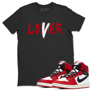 Jordan 1 Chicago Sneaker Match Tees Loser Lover Sneaker Tees Jordan 1 Chicago Sneaker Release Tees Unisex Shirts