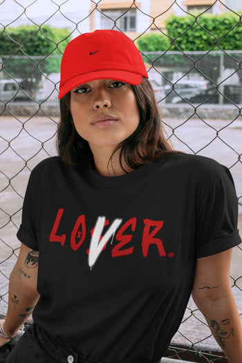 Jordan 1 Chicago Sneaker Match Tees Loser Lover Sneaker Tees Jordan 1 Chicago Sneaker Release Tees Unisex Shirts