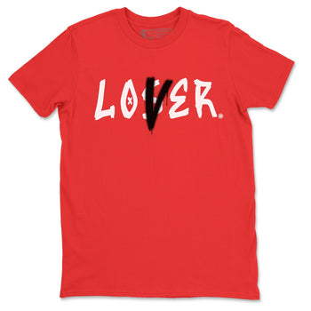 Jordan 1 Chicago Sneaker Match Tees Loser Lover Sneaker Tees Jordan 1 Chicago Sneaker Release Tees Unisex Shirts