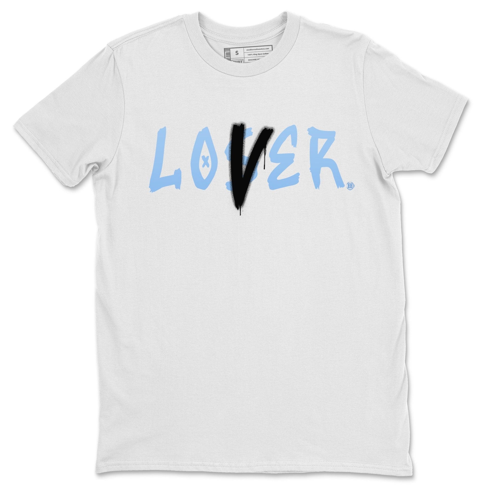 Jordan 1 University Blue Sneaker Match Tees Loser Lover Sneaker Tees Jordan 1 University Blue Sneaker Release Tees Unisex Shirts
