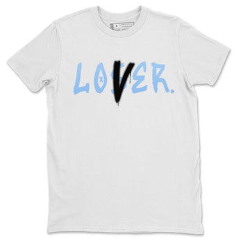 Jordan 1 University Blue Sneaker Match Tees Loser Lover Sneaker Tees Jordan 1 University Blue Sneaker Release Tees Unisex Shirts