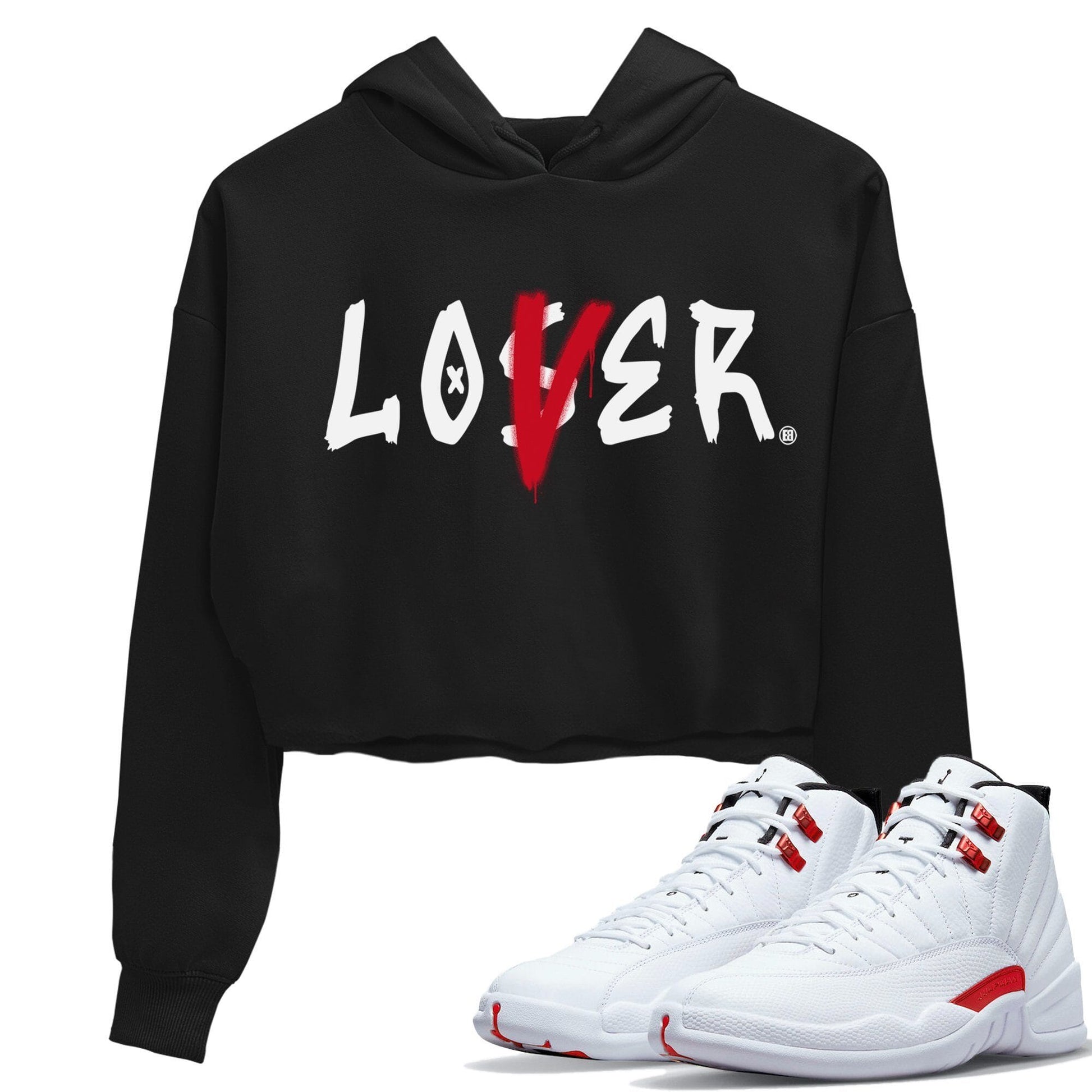 Jordan 12 Twist Sneaker Match Tees Loser Lover Sneaker Tees Jordan 12 Twist Sneaker Release Tees Women's Shirts