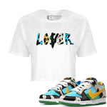 Dunk Chunky Dunky Tee Loser Lover Sneaker Tees Dunk Chunky Dunky Sneaker Release Tees Women's Shirts White 1