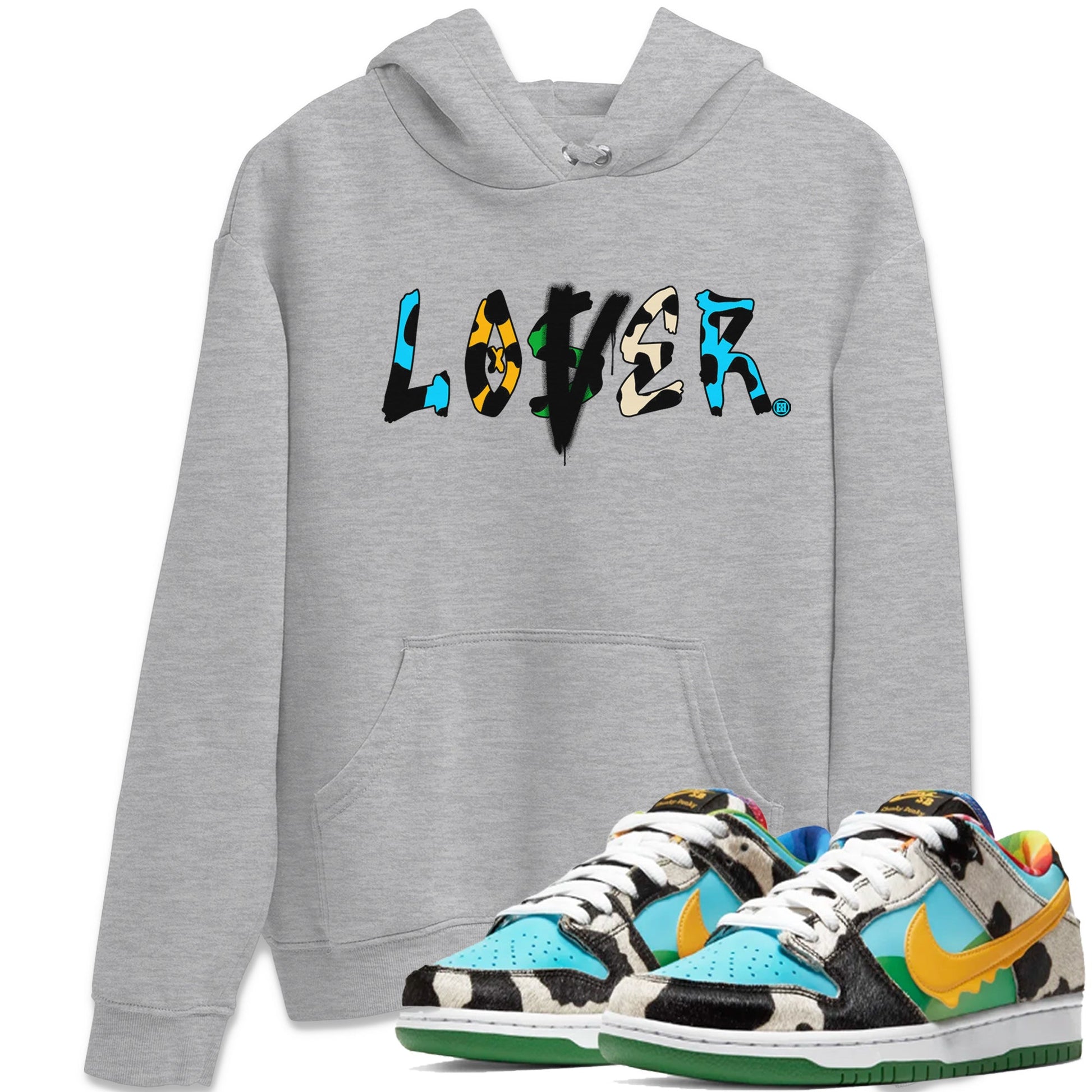 Dunk Chunky Dunky Tee Loser Lover Sneaker Tees Dunk Chunky Dunky Sneaker Release Tees Unisex Shirts Heather Grey 1