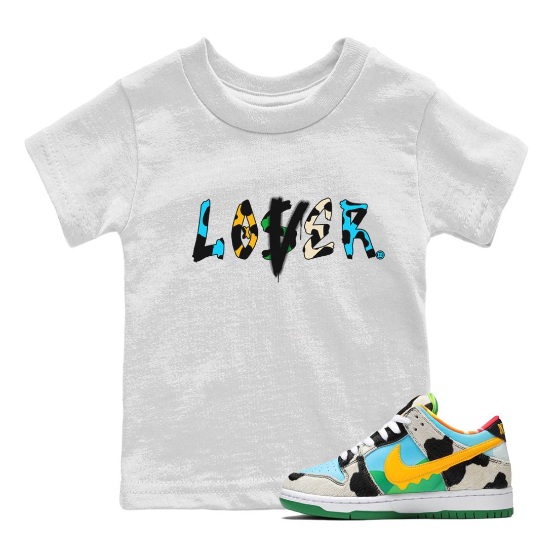 Dunk Chunky Dunky Tee Loser Lover Sneaker Tees Dunk Chunky Dunky Sneaker Release Tees Kids Shirts White 1