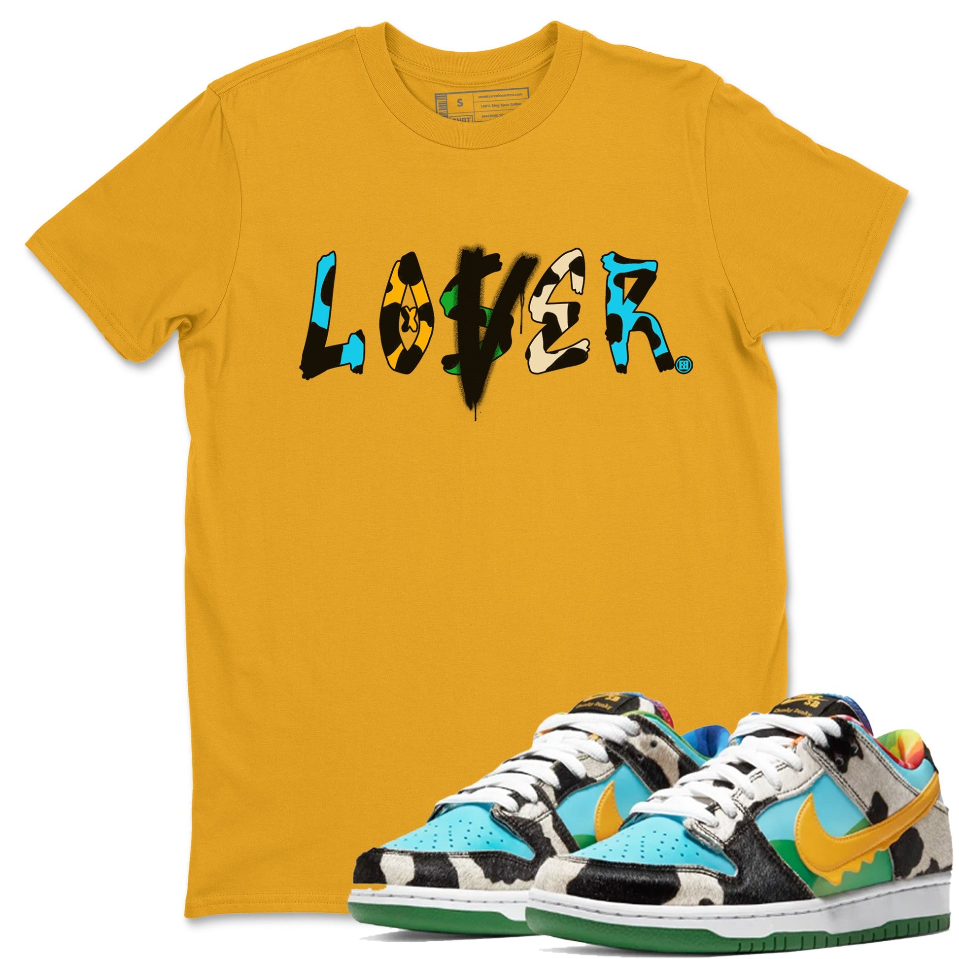 Dunk Chunky Dunky Tee Loser Lover Sneaker Tees Dunk Chunky Dunky Sneaker Release Tees Unisex Shirts Gold 1