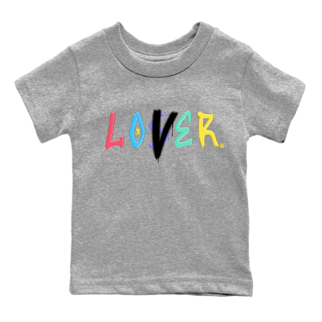 Dunk Easter Candy Sneaker Match Tees Loser Lover Sneaker Tees Holiday Easter T-Shirt Sneaker Release Tees Kids Shirts Heather Grey 2