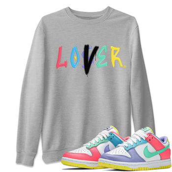 Dunk Easter Candy Loser Lover Crew Neck Sneaker Tees Holiday Easter T-Shirt Sneaker T-Shirts Washing and Care Tip