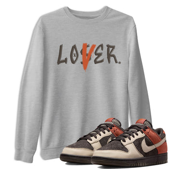 Dunk Low Red Panda shirt to match jordans Loser Lover sneaker tees Dunk Low Red Panda SNRT Sneaker Release Tees Unisex Heather Grey 1 T-Shirt