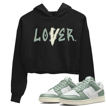 Dunk Low Mica Green Shirts Loser Lover Sneaker Tees Dunk Mica Green Sneaker Release Tees Women's Shirts Black 1