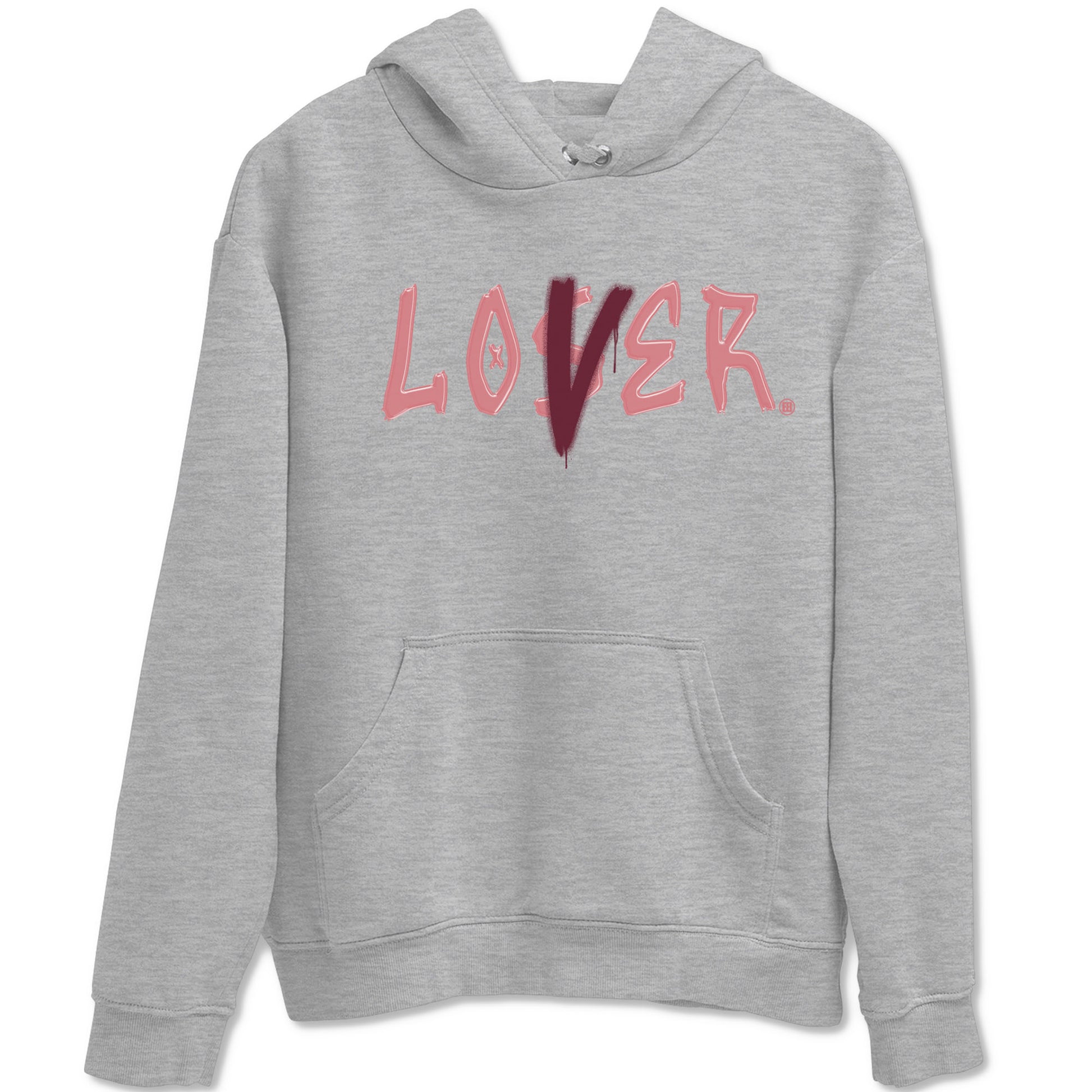 Dunks Valentine's Day shirt to match jordans Special Valentine Day Clothes jordans Loser Lover sneaker tees Dunk Valentine's Day SNRT Sneaker Release Tees unisex cotton Heather Grey 2 crew neck shirt