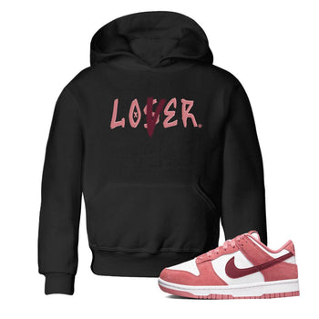 Dunks Valentine's Day shirt to match jordans Special Valentine Day Clothes jordans Loser Lover sneaker tees Dunk Valentine's Day SNRT sneaker release tees baby toddler Black 1 cotton Shirt
