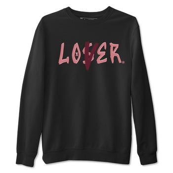 Dunks Valentine's Day shirt to match jordans Special Valentine Day Clothes jordans Loser Lover sneaker tees Dunk Valentine's Day SNRT Sneaker Release Tees unisex cotton Black 2 crew neck shirt