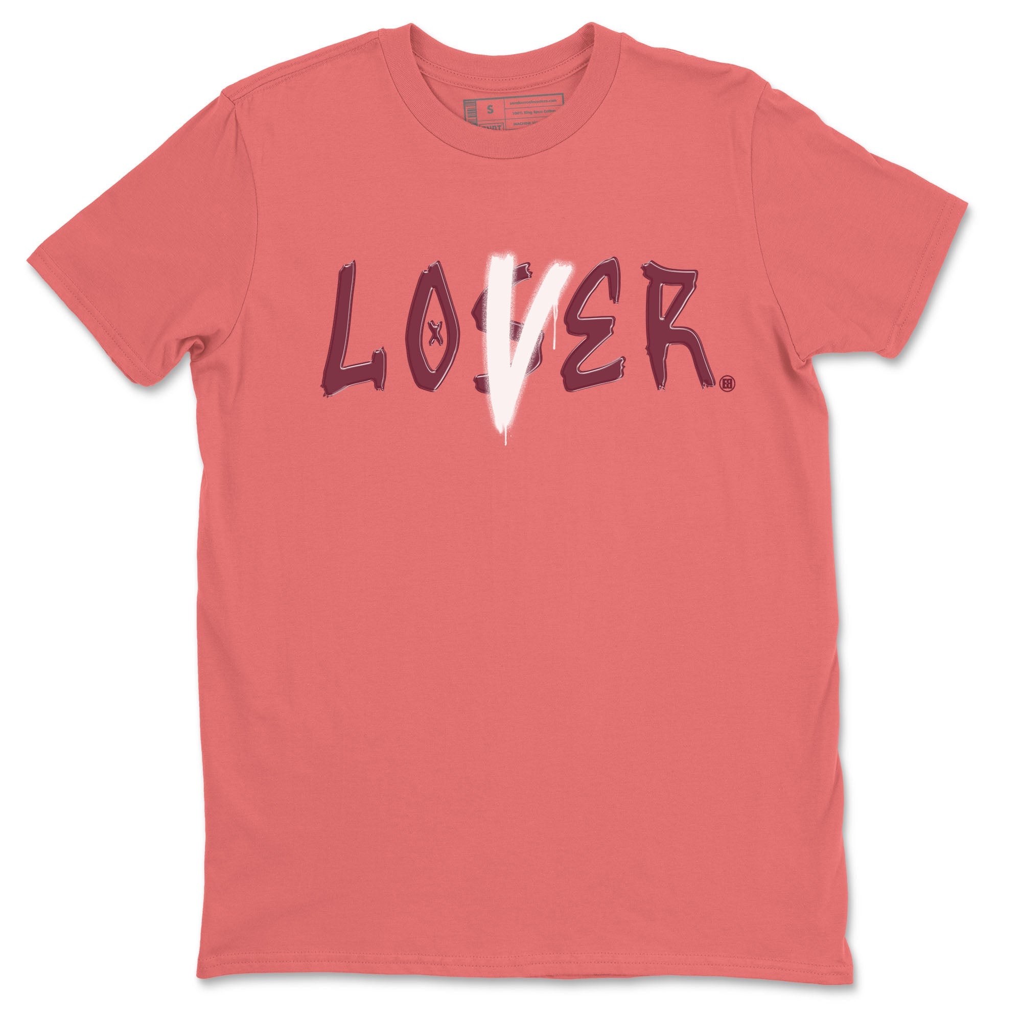 Dunks Valentine's Day shirt to match jordans Special Valentine Day Clothes jordans Loser Lover sneaker tees Dunk Valentine's Day SNRT Sneaker Release Tees unisex cotton Coral 2 crew neck shirt