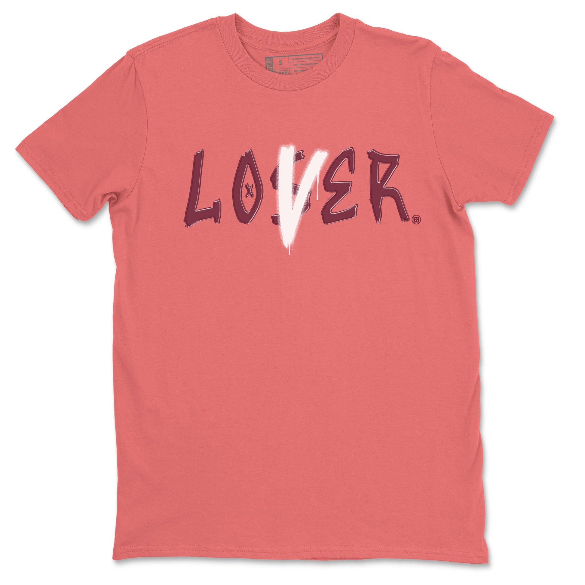 Dunks Valentine's Day shirt to match jordans Special Valentine Day Clothes jordans Loser Lover sneaker tees Dunk Valentine's Day SNRT Sneaker Release Tees unisex cotton Coral 2 crew neck shirt