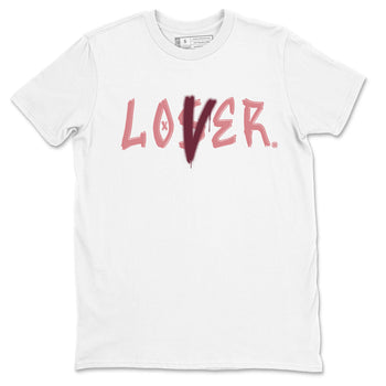 Dunks Valentine's Day shirt to match jordans Special Valentine Day Clothes jordans Loser Lover sneaker tees Dunk Valentine's Day SNRT Sneaker Release Tees unisex cotton White 2 crew neck shirt