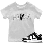 Dunk Panda Sneaker Match Tees Loser Lover Sneaker Tees Dunk Panda Sneaker Release Tees Kids Shirts