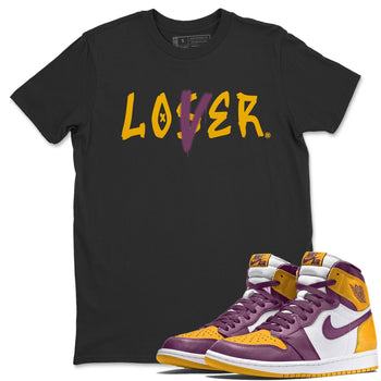 Jordan 1 Brotherhood Sneaker Match Tees Loser Lover Sneaker Tees Jordan 1 Brotherhood Sneaker Release Tees Unisex Shirts