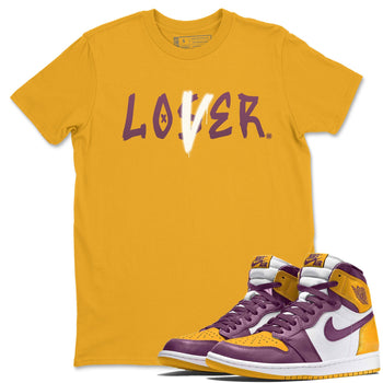 Jordan 1 Brotherhood Sneaker Match Tees Loser Lover Sneaker Tees Jordan 1 Brotherhood Sneaker Release Tees Unisex Shirts