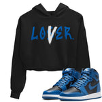 Jordan 1 Dark Marina Blue Sneaker Match Tees Loser Lover Sneaker Tees Jordan 1 Dark Marina Blue Sneaker Release Tees Women's Shirts