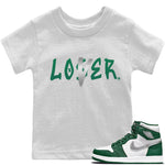 Jordan 1 Gorge Green Sneaker Match Tees Loser Lover Sneaker Tees Jordan 1 Gorge Green Sneaker Release Tees Kids Shirts
