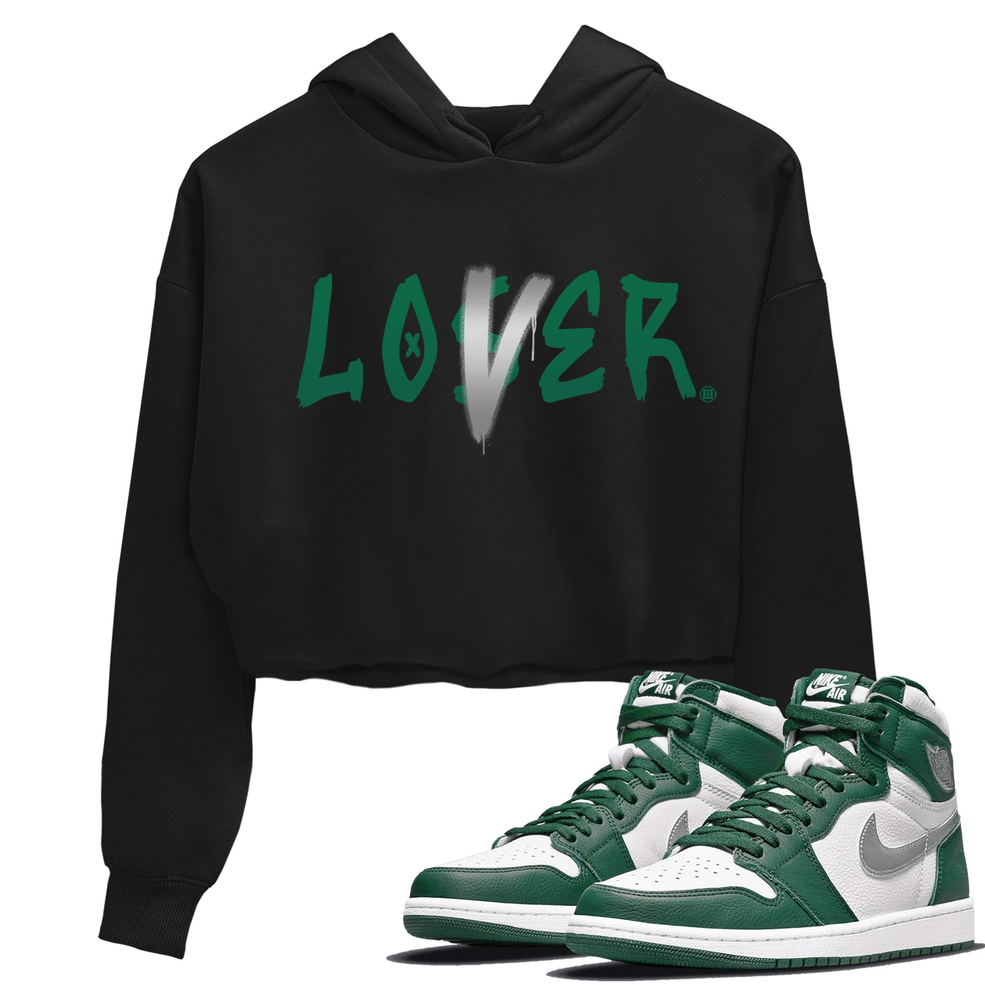 Jordan 1 Gorge Green Sneaker Match Tees Loser Lover Sneaker Tees Jordan 1 Gorge Green Sneaker Release Tees Women's Shirts