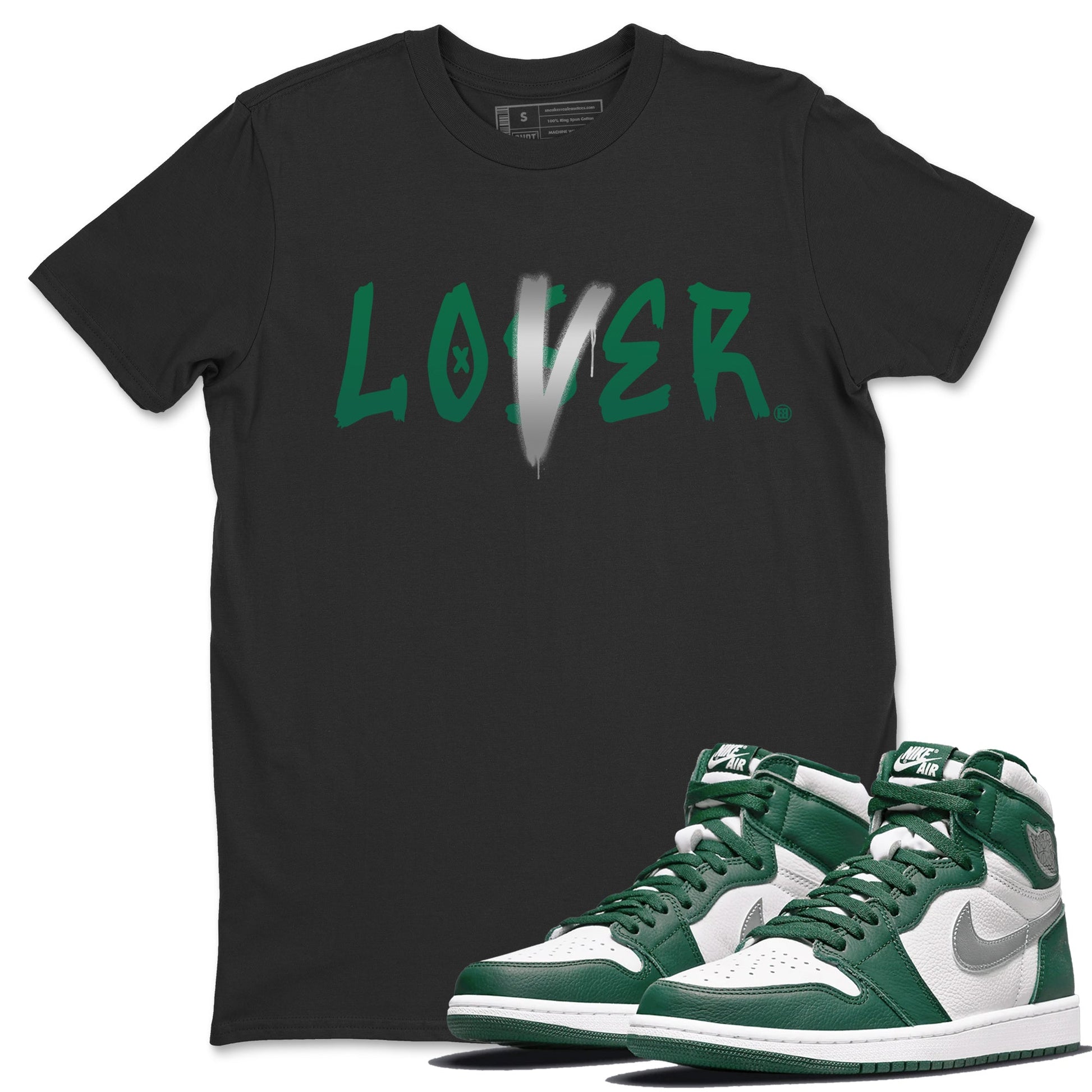 Jordan 1 Gorge Green Sneaker Match Tees Loser Lover Sneaker Tees Jordan 1 Gorge Green Sneaker Release Tees Unisex Shirts