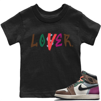 Jordan 1 Hand Crafted Sneaker Match Tees Loser Lover Sneaker Tees Jordan 1 Hand Crafted Sneaker Release Tees Kids Shirts