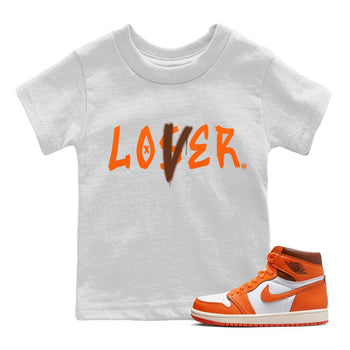 Jordan 1 Starfish Sneaker Match Tees Loser Lover Sneaker Tees Jordan 1 Starfish Sneaker Release Tees Kids Shirts