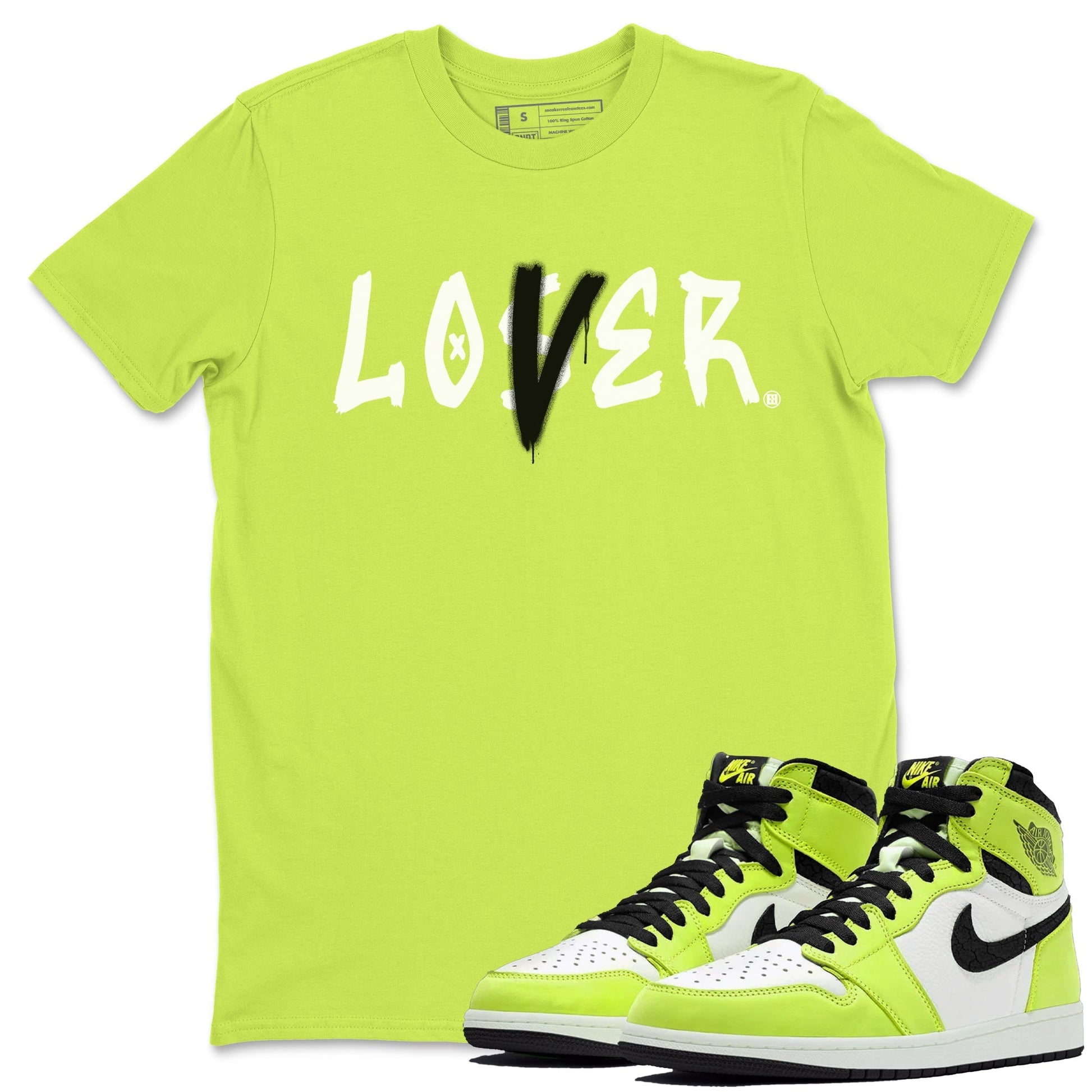 Jordan 1 Visionaire Sneaker Match Tees Loser Lover Sneaker Tees Jordan 1 Visionaire Sneaker Release Tees Unisex Shirts