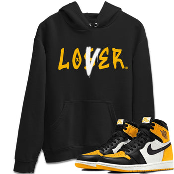 Jordan 1 Yellow Toe Sneaker Match Tees Loser Lover Sneaker Tees Jordan 1 Yellow Toe Sneaker Release Tees Unisex Shirts