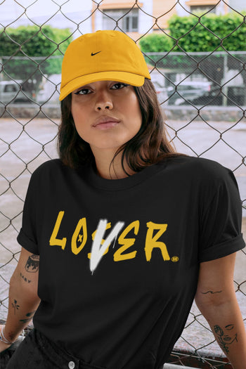 Jordan 1 Yellow Toe Sneaker Match Tees Loser Lover Sneaker Tees Jordan 1 Yellow Toe Sneaker Release Tees Unisex Shirts