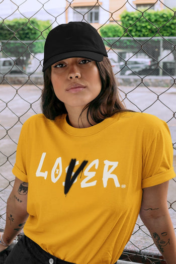 Jordan 1 Yellow Toe Sneaker Match Tees Loser Lover Sneaker Tees Jordan 1 Yellow Toe Sneaker Release Tees Unisex Shirts