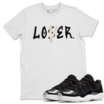 Jordan 11 72-10 Sneaker Match Tees Loser Lover Sneaker Tees Jordan 11 72-10 Sneaker Release Tees Unisex Shirts