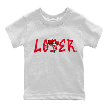 Jordan 11 Cherry Sneaker Match Tees Loser Lover Sneaker Tees Jordan 11 Cherry Sneaker Release Tees Kids Shirts