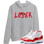Jordan 11 Cherry Sneaker Match Tees Loser Lover Sneaker Tees Jordan 11 Cherry Sneaker Release Tees Unisex Shirts