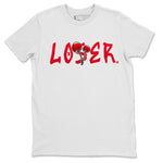 Jordan 11 Cherry Sneaker Match Tees Loser Lover Sneaker Tees Jordan 11 Cherry Sneaker Release Tees Unisex Shirts